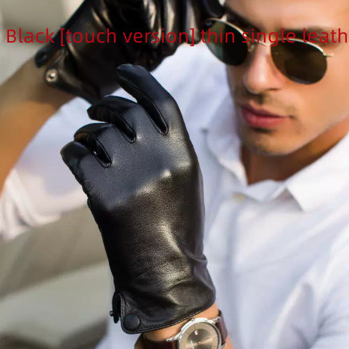 Guantes de Cuero para Motocicleta - Protección y Control Total - Image 2
