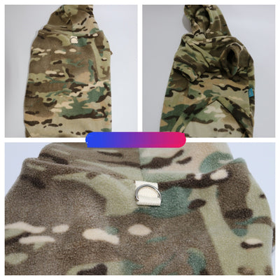 Sudadera con Capucha Acolchada de Terciopelo Reversible para Mascotas - Image 5