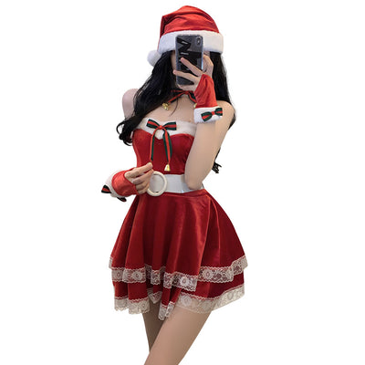 Vestido Navideño Presentadora de Televisión para Mujer - Image 7