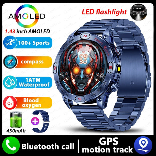 Reloj Inteligente HD AMOLED con Llamadas Bluetooth y Modo Deportivo - Image 6