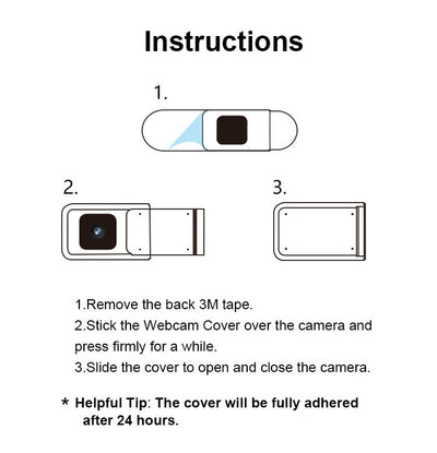 Protector de Cámara Anti-Espionaje para Computadora y Teléfono - Image 11