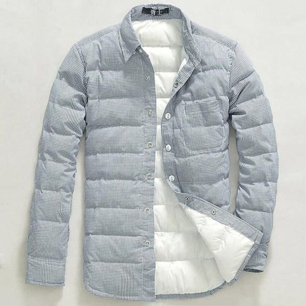 Chaqueta Acolchada Térmica para Hombre Maduro