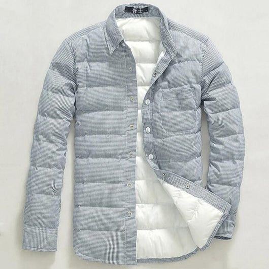 Chaqueta Acolchada Térmica para Hombre Maduro