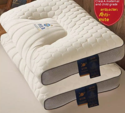Almohada de Látex Natural con Soporte Cervical y Tecnología de Descanso - Image 4