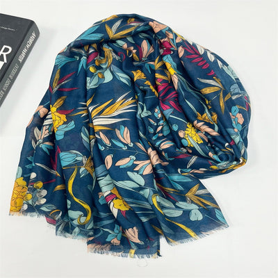 Pashmina Estampada con Borlas para Mujer - Image 6