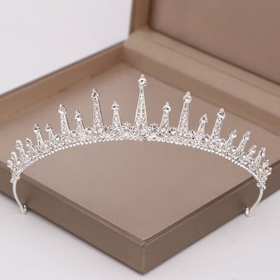 Corona Nupcial Barroca Tocado Princesa Accesorio Cabello Boda - Image 4