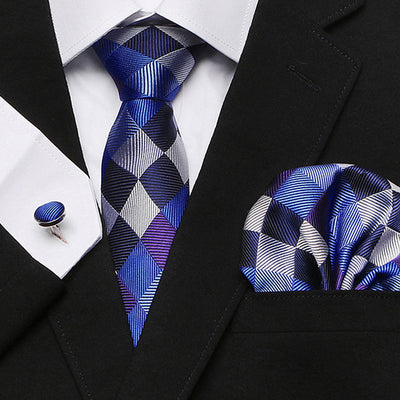 Traje Tres Piezas para Hombre Serie Flor de Anacardo con Corbata - Image 27