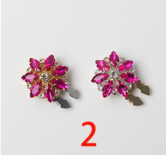 Broche Decorativo Ojo de Caballo con Cristales y Diamantes - Image 3