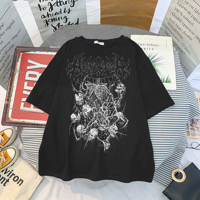 Camiseta Hip Hop Unisex con Estampado Europeo - Image 12