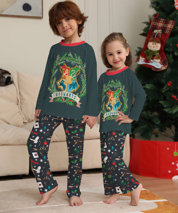 Pijama de Algodón con Estampado Infantil - Conjunto Cómodo para Casa