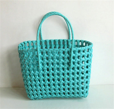 Bolsa Tejida Abierta de Fibra Natural - Cartera Basket Elegante - Image 7