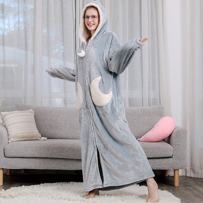 Bata de Baño Térmica con Capucha para Hombre y Mujer - Pijama Cálido - Image 6
