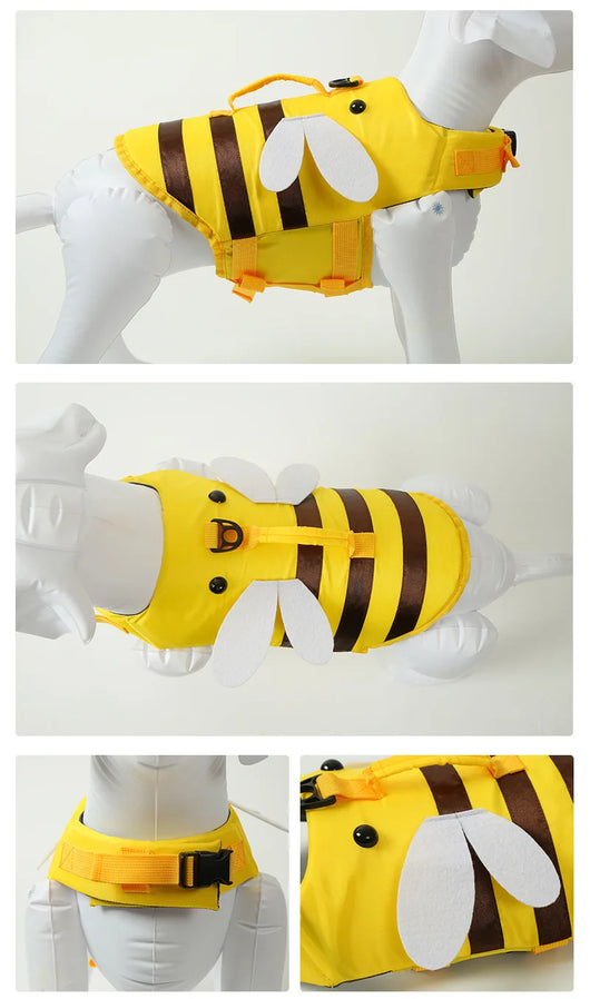 Chaleco Salvavidas para Perros con Reflectantes - Traje de Baño Seguro para Mascotas - Image 19