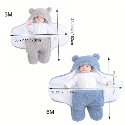Saco de Dormir Térmico para Bebé con Almohada Removible - Diseño Osito - Image 6