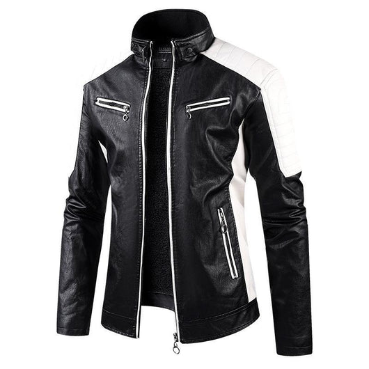 Abrigo de Cuero para Hombre con Forro Polar - Estilo Europeo Otoño Invierno - Image 10