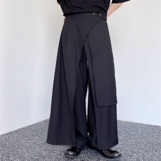 Capa Falda Irregular Multicapas Oversize
