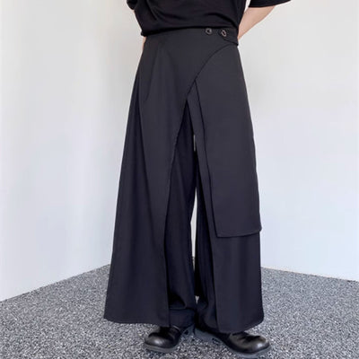 Capa Falda Irregular Multicapas Oversize