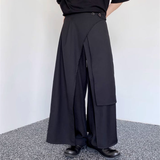 Capa Falda Irregular Multicapas Oversize