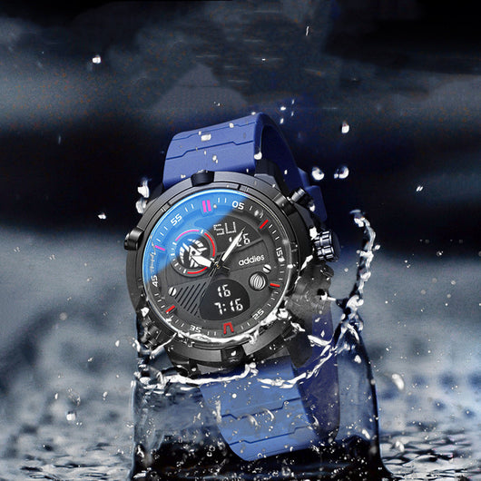 Reloj Deportivo para Hombre con Esfera Luminosa y Detalles en Metal - Image 10