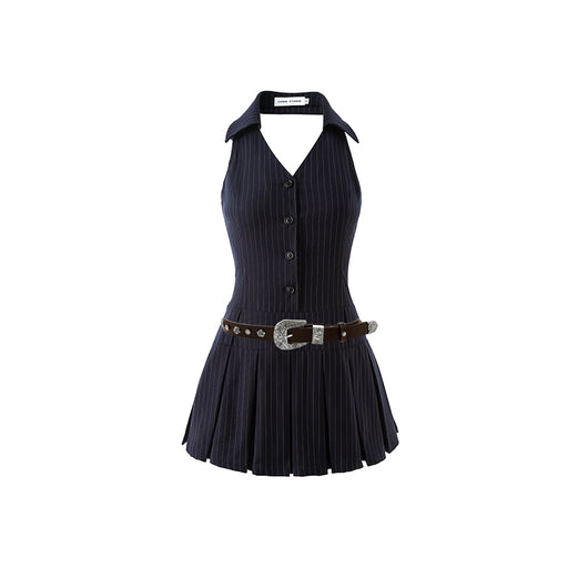 Vestido Kikyo Francés Hombro Descubierto Estilo Atrevido - Image 2