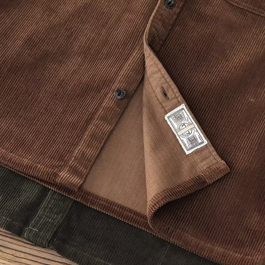 Abrigo Retro Holgado para Hombre - Estilo Urbano Moderno - Image 4