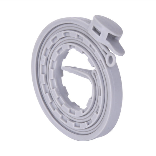 Light grey pet collar, 15 inches long, for flea and insect repellent, made with natural oils and extracts. Features water resistance, non-greasy, and odorless m - Image 4