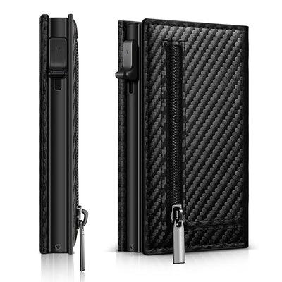 Billetera Minimalista Trifold en Microfibra para Hombre - Image 11