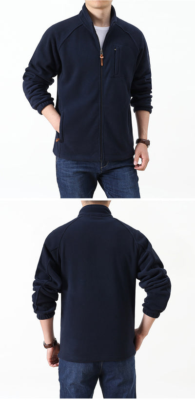 Chaqueta de Forro Polar con Cuello Alto para Hombre - Image 18