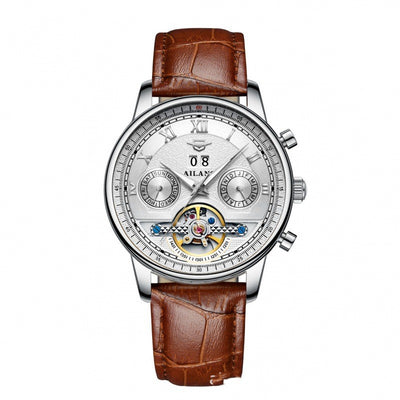 Reloj Automático para Hombre con Fases Lunares y Diseño Empresarial - Image 18