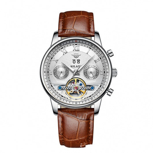 Reloj Automático para Hombre con Fases Lunares y Diseño Empresarial - Image 18