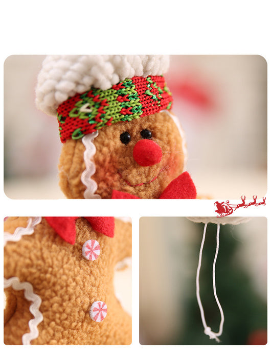 Muñeco Decorativo Navideño de Jengibre Suave - Adorno Festivo - Image 7