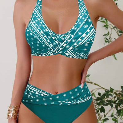 Bikini con Estampado Digital de Posicionamiento Preciso