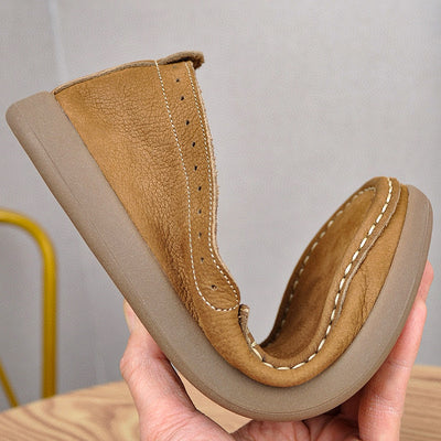 Zapatos Casuales de Cuero Suave Transpirables para Hombre - Image 4