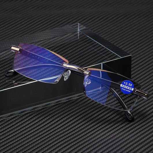 Gafas de Lectura con Borde Tallado en Diamante - Image 25