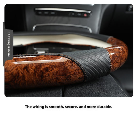 Funda de Volante de Cuero Premium Cristal Año Nuevo - Image 28
