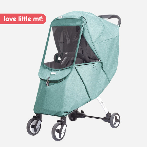 Protector de Cochecito Impermeable Universal - Escudo Térmico para Invierno