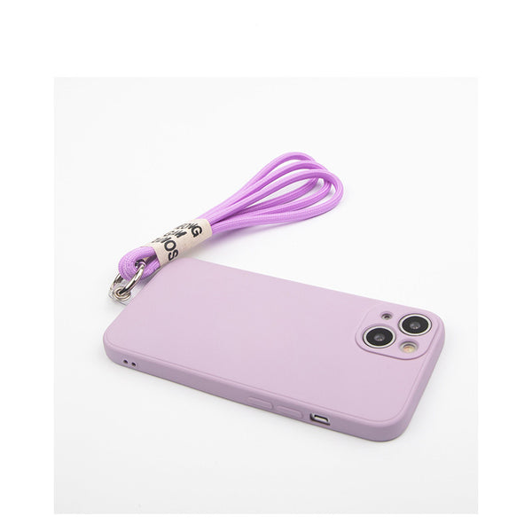 Funda Softshell para Celular con Cordón Plum