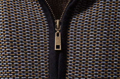 Suéter Casual para Hombre con Cuello Alto y Cierre Medio - Image 19