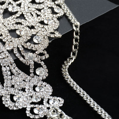 Traje de Cadenas Metálicas Elegante - Estilo Influencer - Image 2