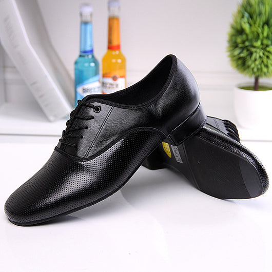 Zapatos de Baile de Cuero Microfibra Resistente al Desgaste