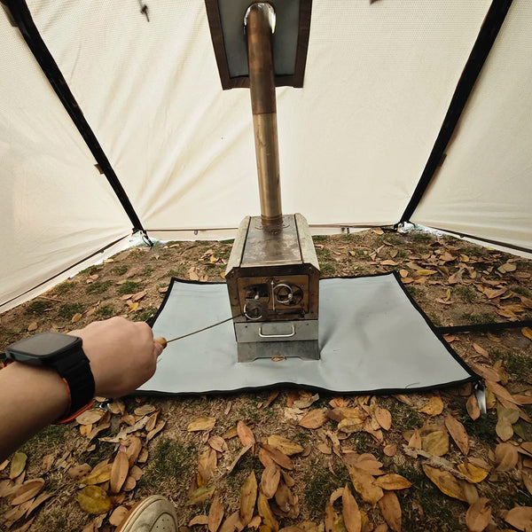 Carpa Túnel para Camping con Domo Extensible