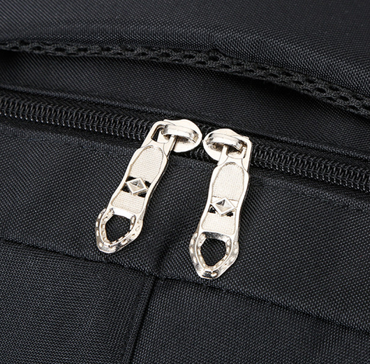 Mochila de Senderismo para Mujer Negro Nylon Resistente - Image 7