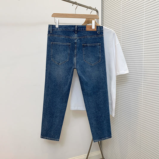 Pantalones Cropped Cintura Media con Rotos Desgarrados - Versátil y Moderno - Image 2