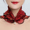 Floral Vermelho e Preto