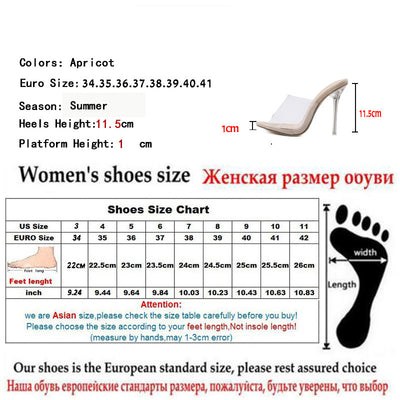 Sandalias de Tacón Cristal Transparente para Mujer - Diseño Elegante y Sensual - Image 6
