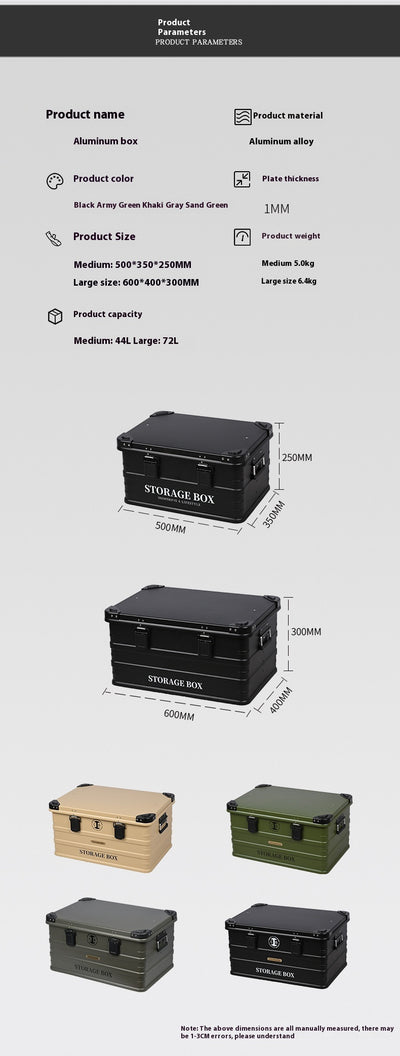 Caja de Almacenamiento Vehicular Impermeable Multifuncional - Image 21