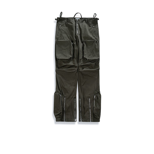 Pantalones Casuales con Detalles de Cremallera y Pliegues - Unisex Estilo Urbano - Image 7