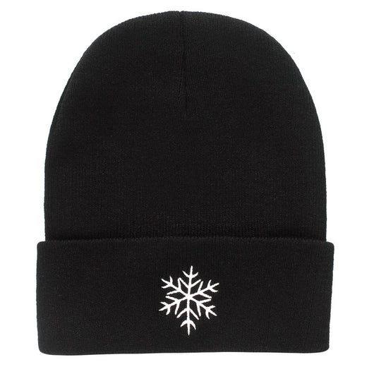 Gorro Hip Hop de Lana con Bordado Creativo - Gorro Tejido para Clima Frío - Image 9