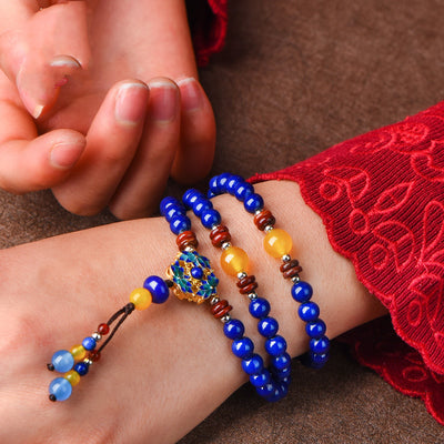 Pulsera Étnica Cloisonné Árbol Milenario con Mil Vides - Image 5