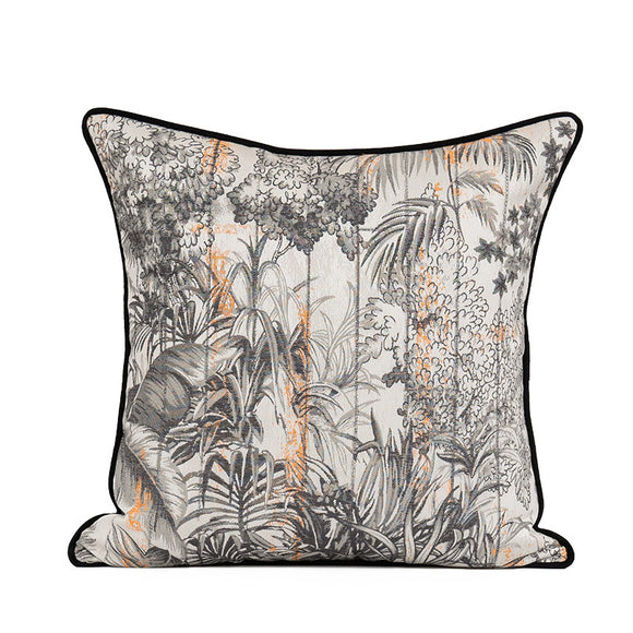 Sofá Sala Americana con Funda Jacquard Reversible